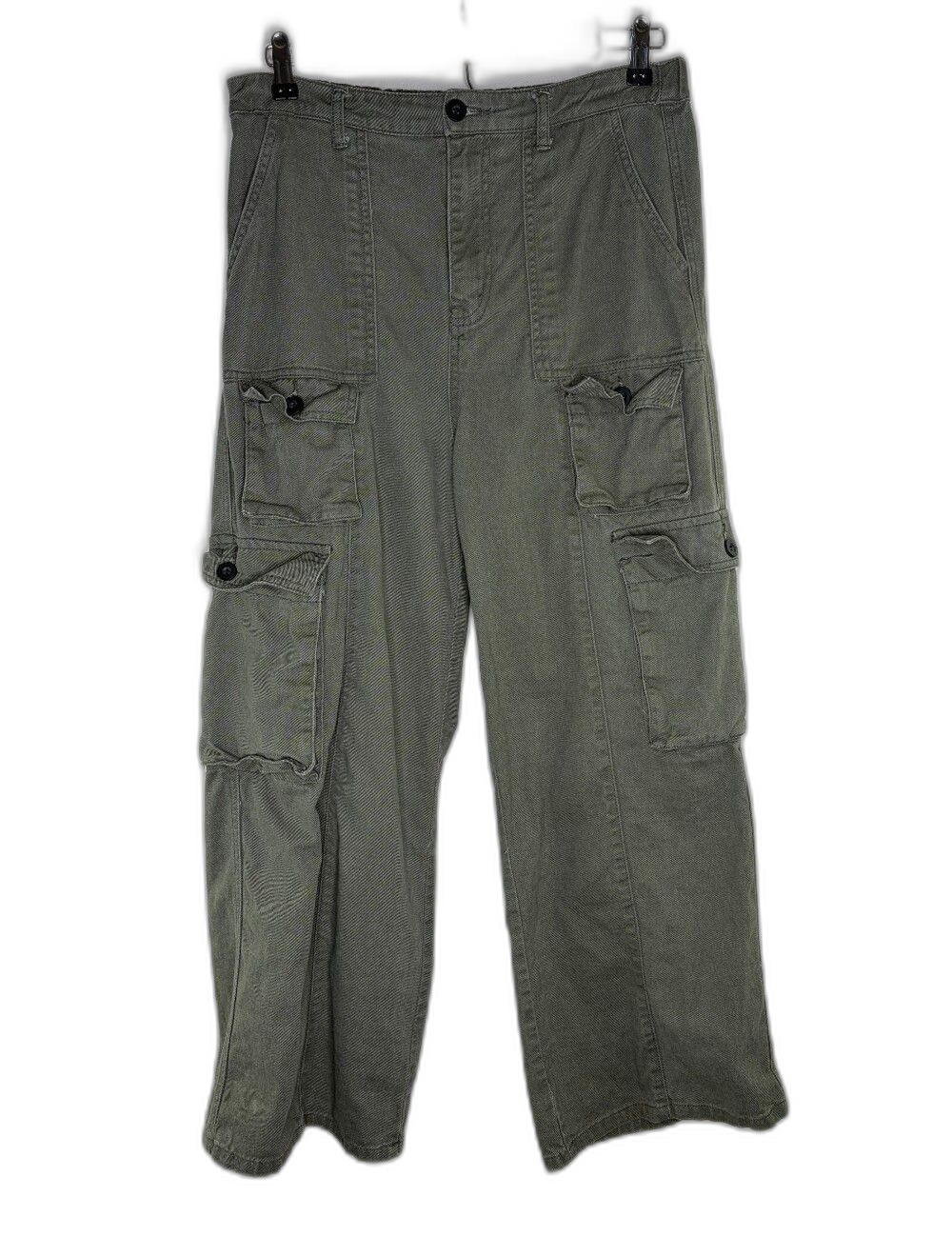 Talulah utility wide-leg Army Green Wide Leg cargo pants Medium